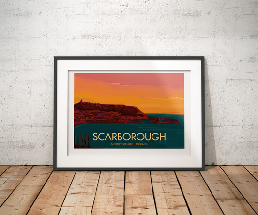 Scarborough Travel Poster