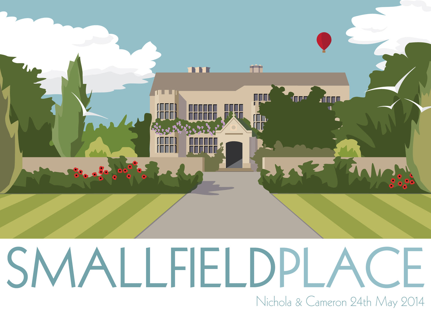 Smallfield Place Travel Poster