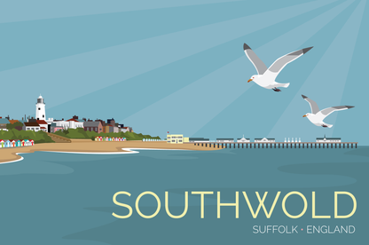 Southwold Travel Poster