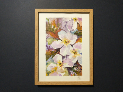 Tropical Blossoms I (framed)