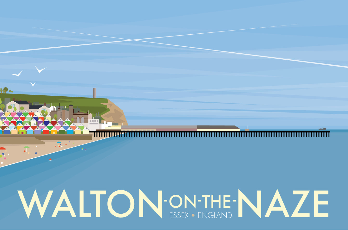 Walton-on-the-Naze Travel Poster